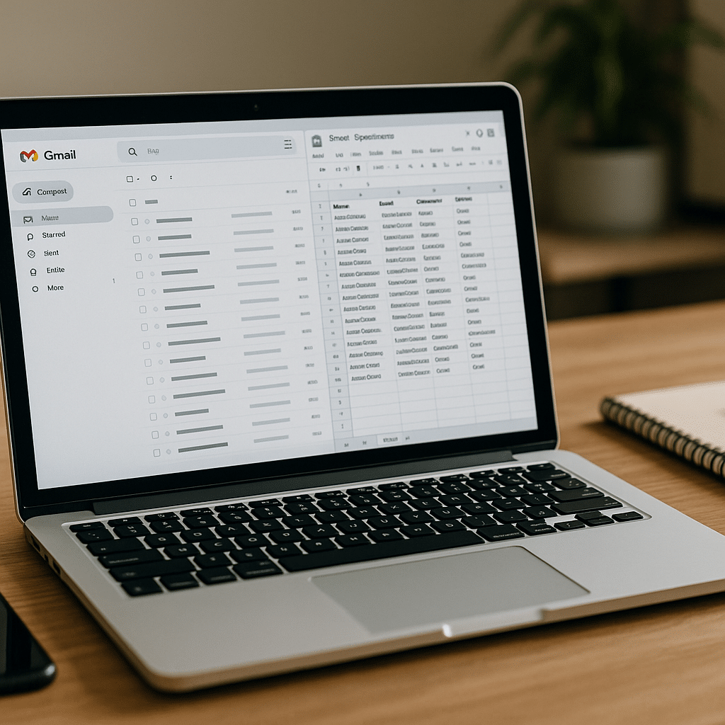 Visuel d’introduction sur Automatiser la relance de leads froids avec Gmail et Google Sheets