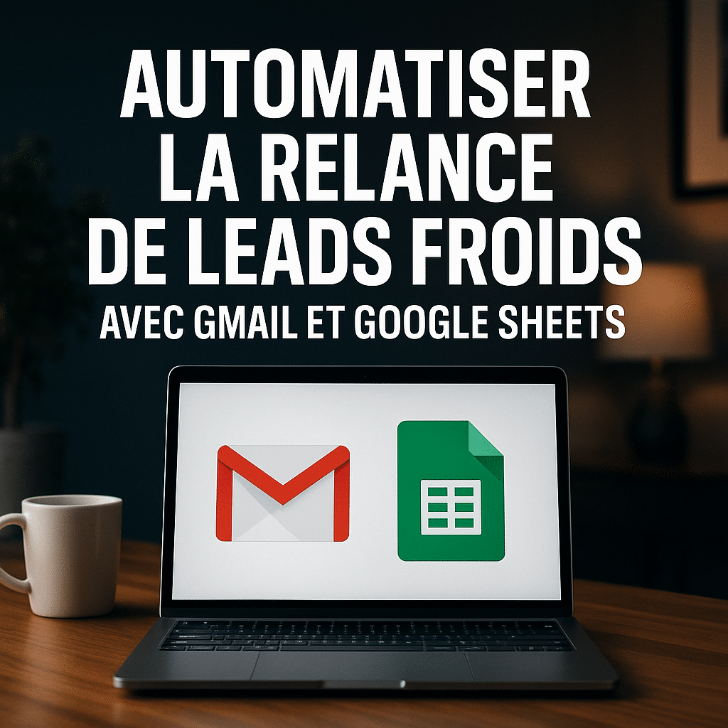 Illustration complémentaire de l’article sur Automatiser la relance de leads froids avec Gmail et Google Sheets
