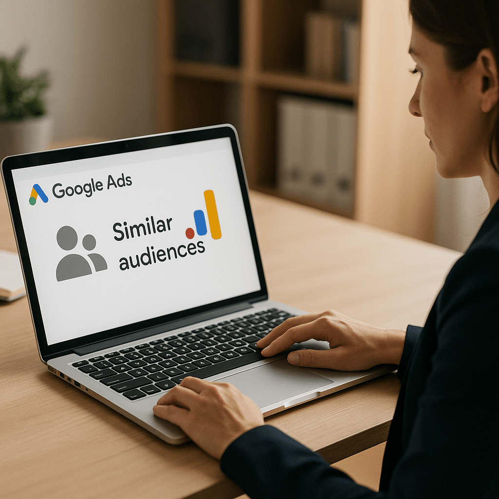 Illustration générée pour l’article : Comment utiliser les audiences similaires dans Google Ads
