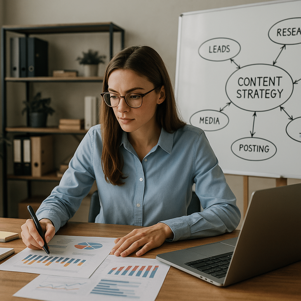 Construire une stratégie de contenu qui attire des leads qualifiés chaque semaine