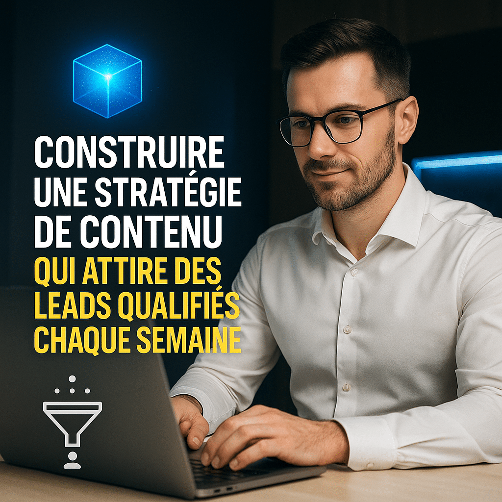 Illustration complémentaire de l’article sur Construire une stratégie de contenu qui attire des leads qualifiés chaque semaine