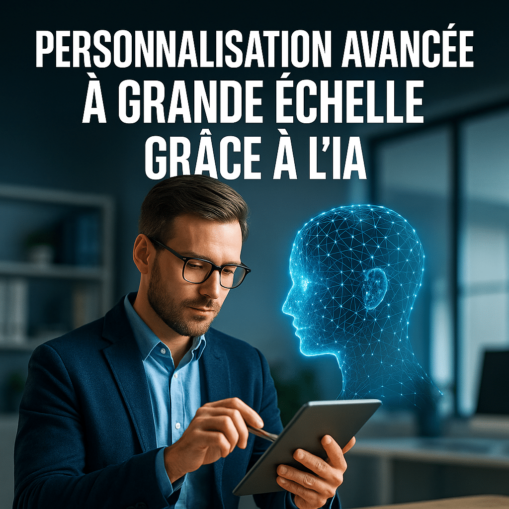 Illustration complémentaire de l’article sur Personnalisation avancée à grande échelle grâce à l’IA
