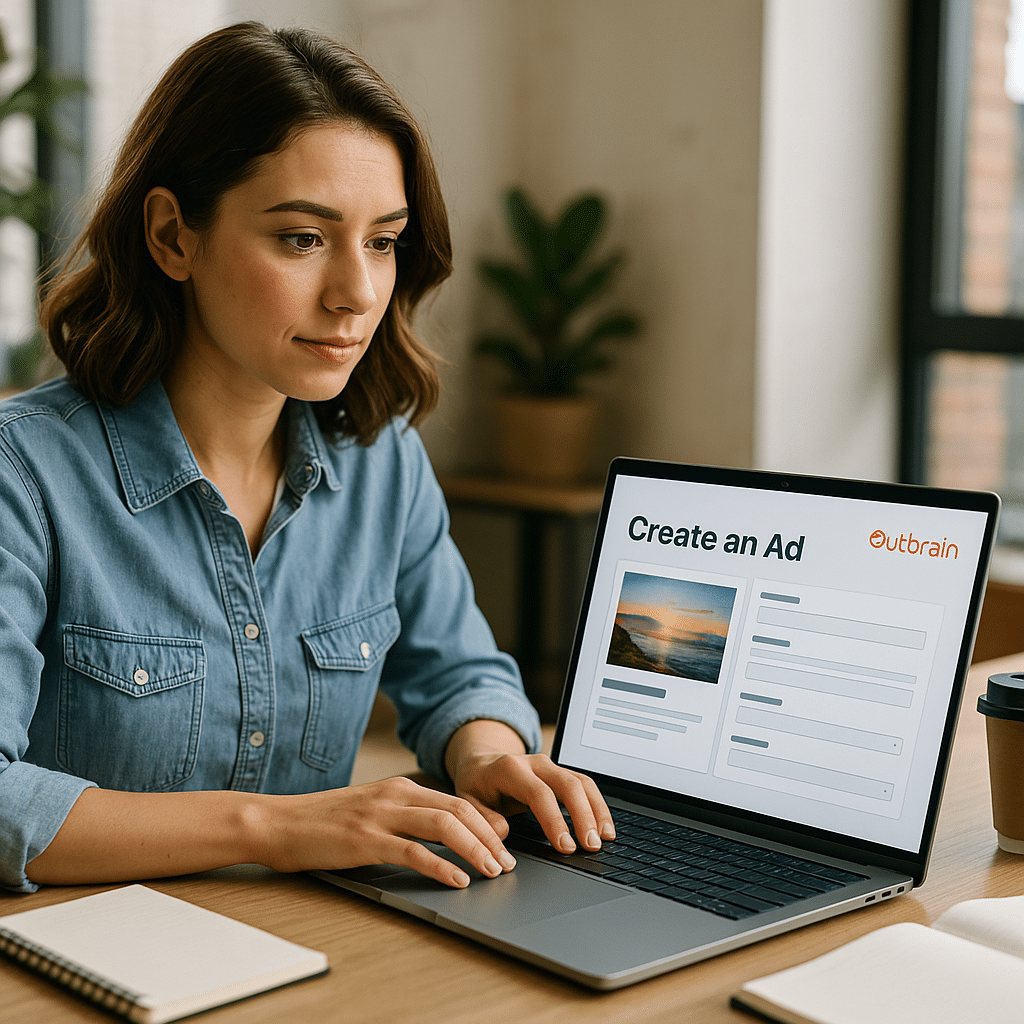 Visuel d’introduction sur Tuto complet pour créer une publicité sur Outbrain en 2025
