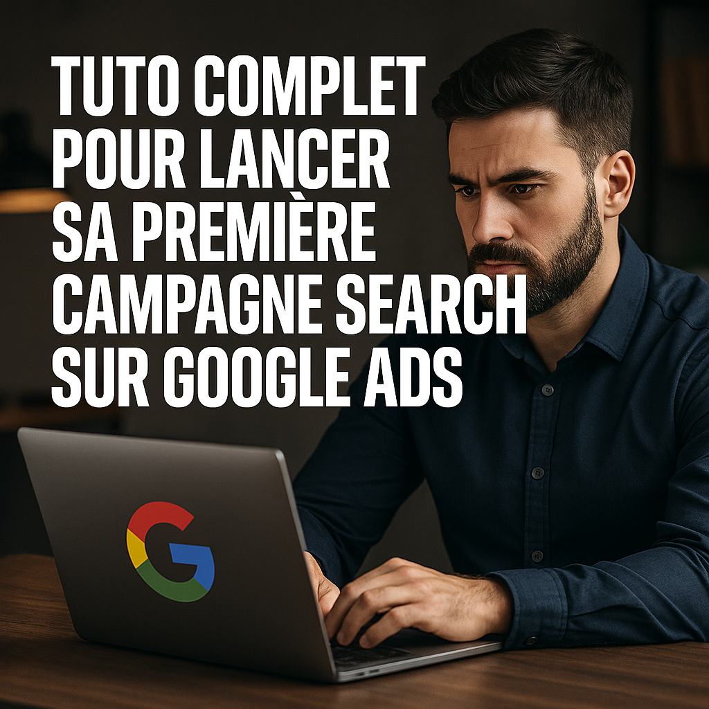Illustration complémentaire de l’article sur Tuto complet pour lancer sa première campagne Search sur Google ads