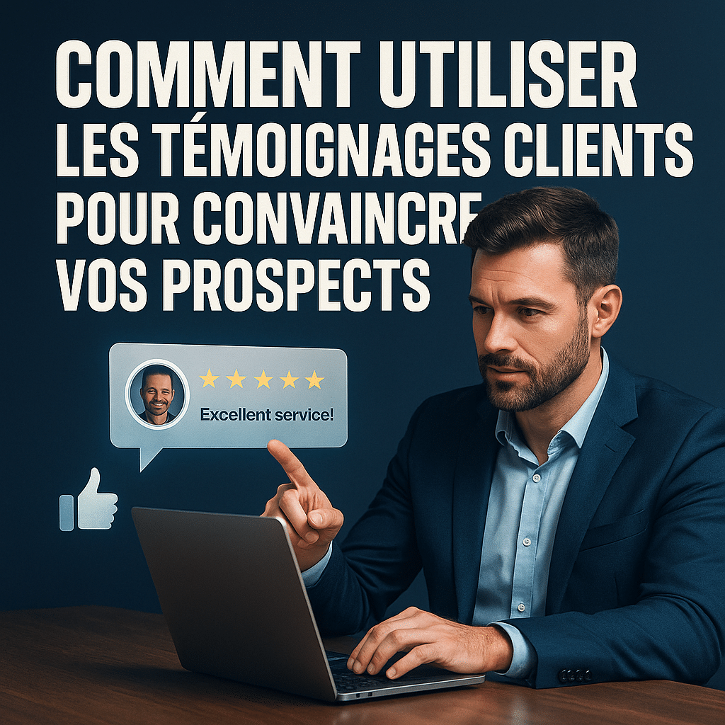 Illustration complémentaire de l’article sur Comment utiliser les témoignages clients pour convaincre vos prospects