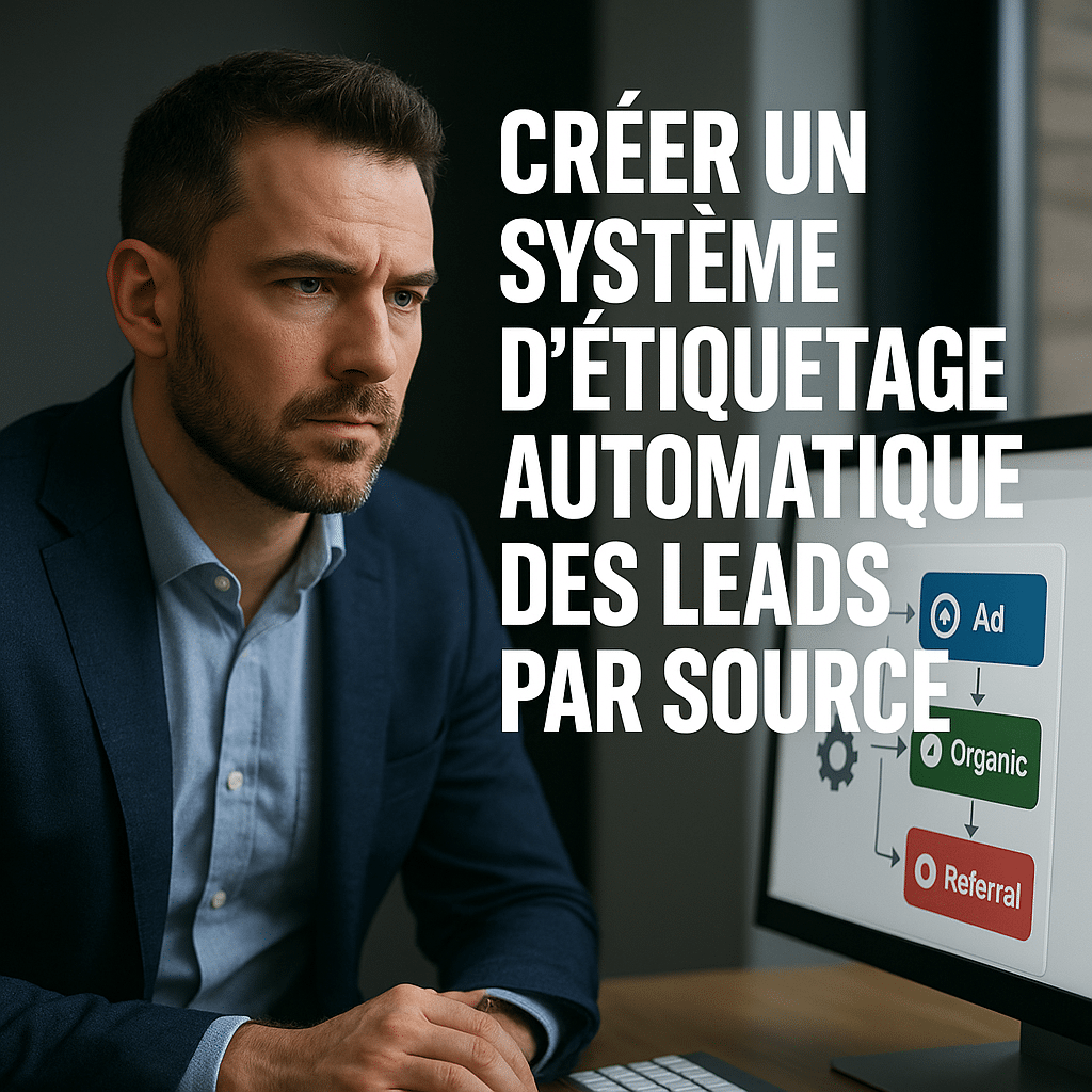 Illustration complémentaire de l’article sur Créer un système d’étiquetage automatique des leads par source