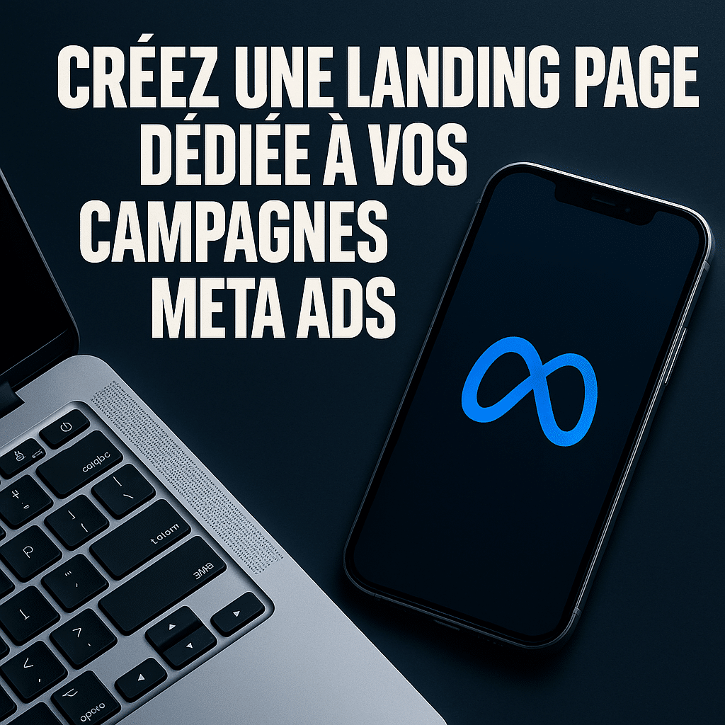 Illustration complémentaire de l’article sur Créer une landing page dédiée à vos campagnes Meta Ads
