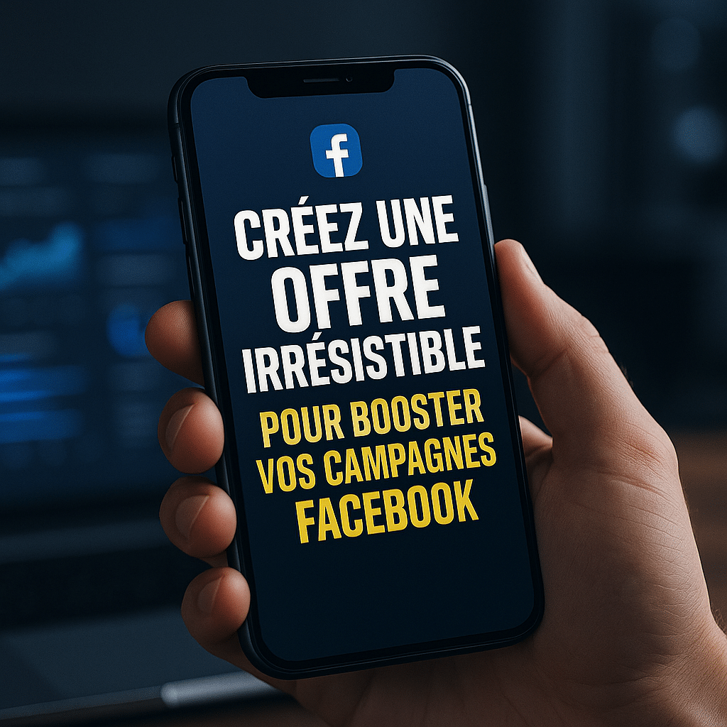 Illustration complémentaire de l’article sur Créer une offre irrésistible pour booster vos campagnes Facebook