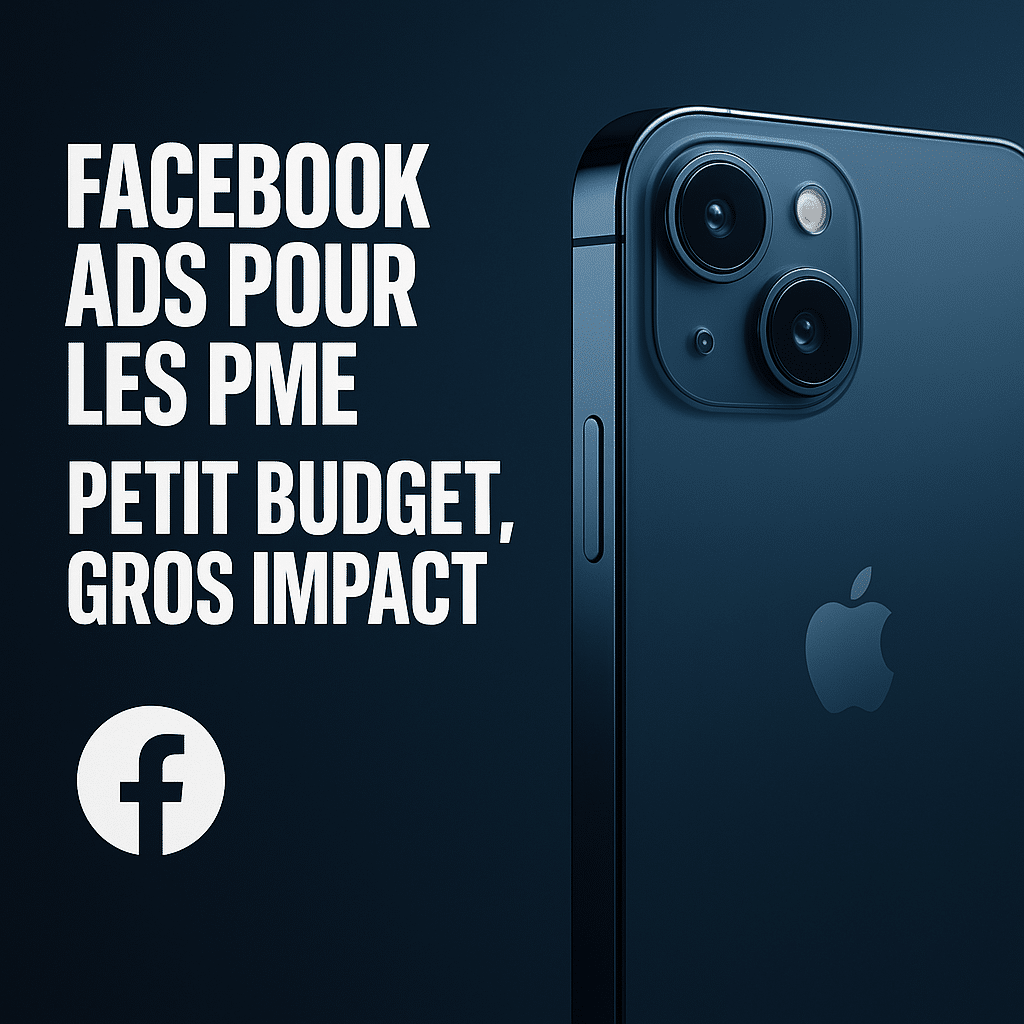 Illustration complémentaire de l’article sur Facebook Ads pour les PME : petit budget, gros impact