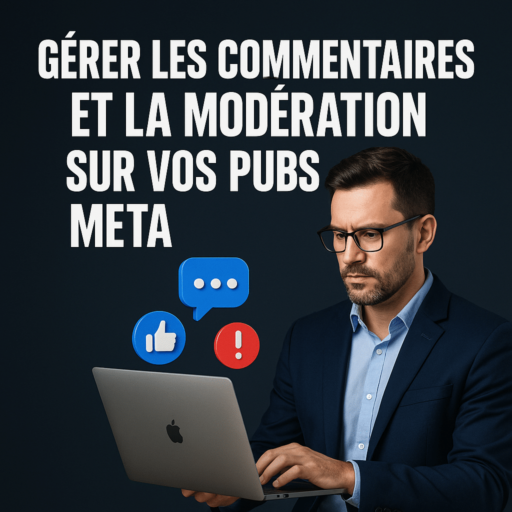 Illustration complémentaire de l’article sur Gérer les commentaires et la modération sur vos pubs Meta
