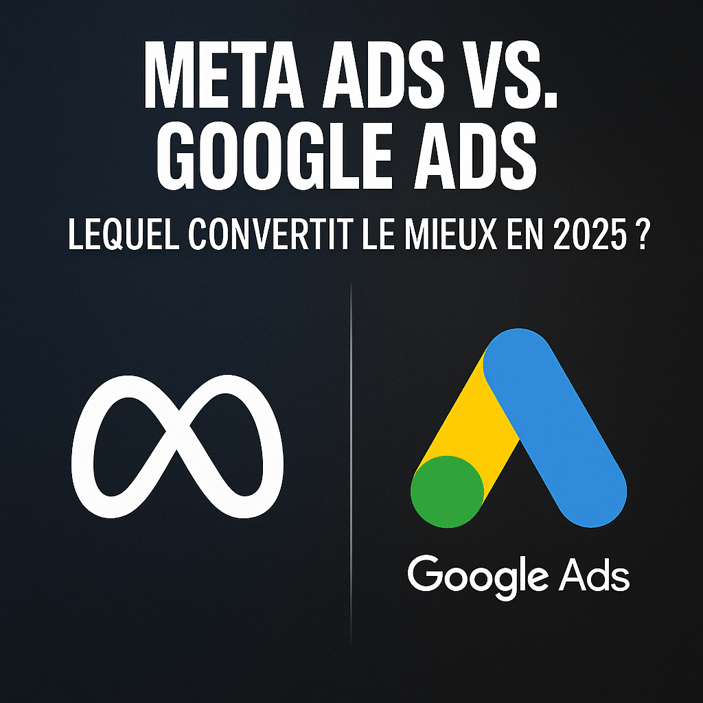 Illustration complémentaire de l’article sur Meta Ads vs Google Ads : lequel convertit le mieux en 2025 ?