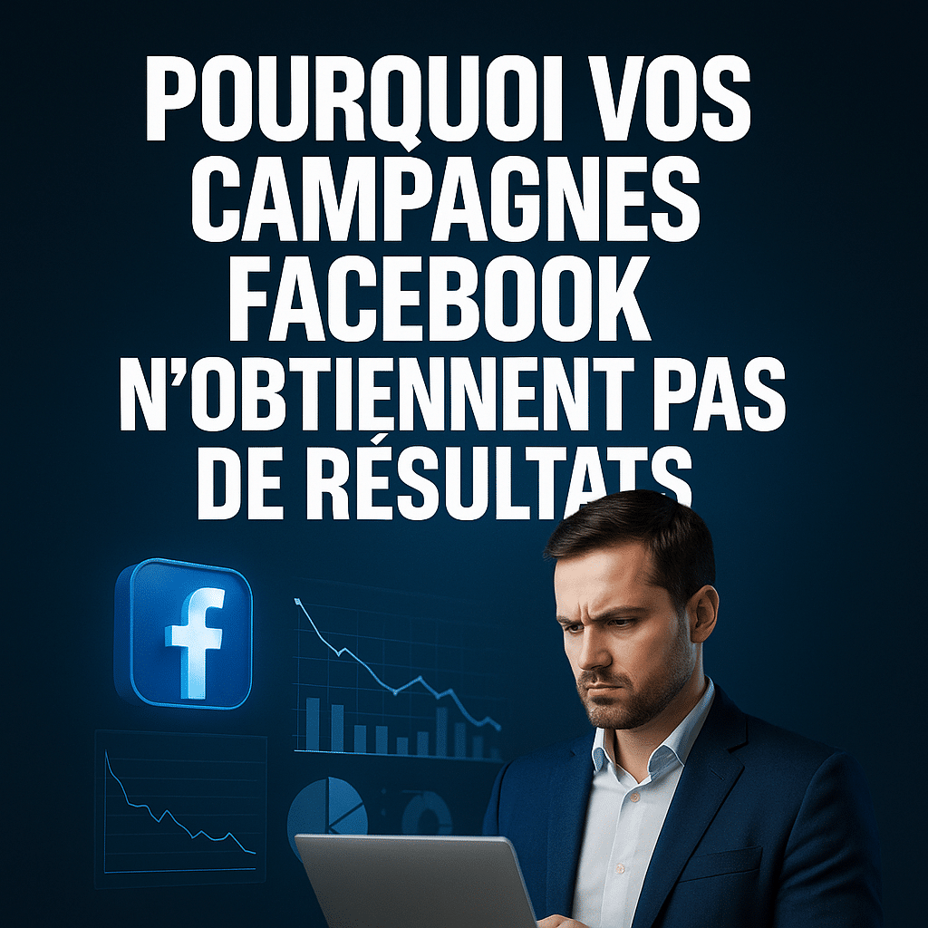 Illustration complémentaire de l’article sur Pourquoi vos campagnes Facebook n’obtiennent pas de résultats