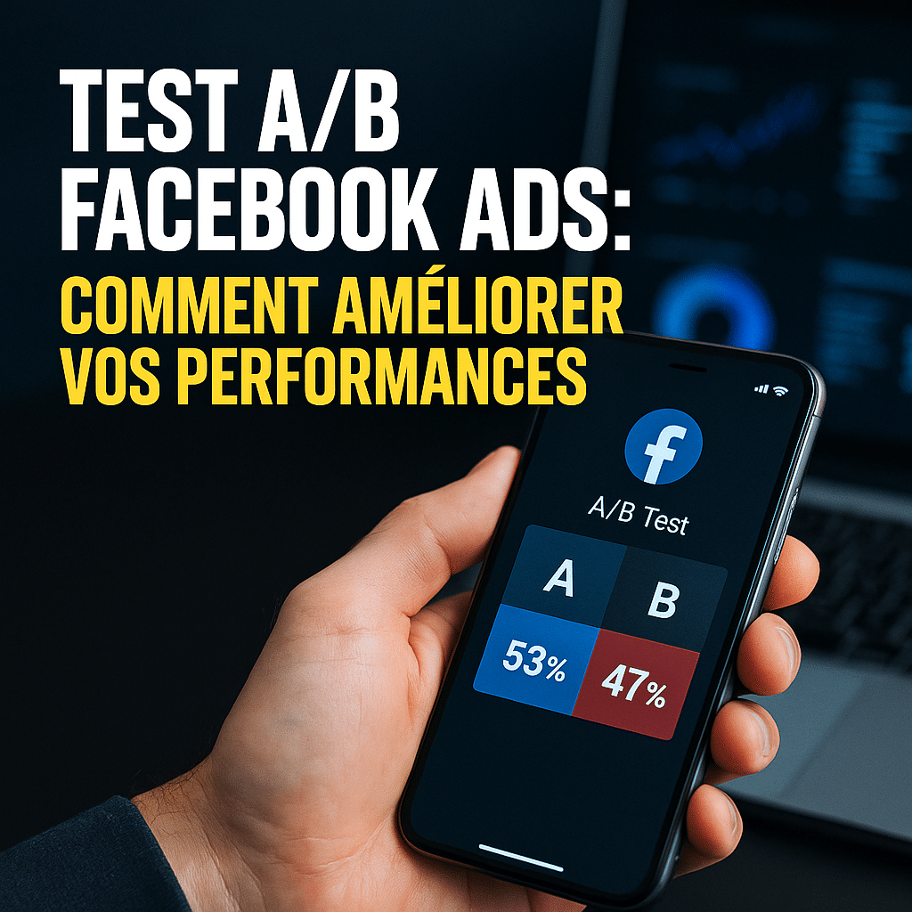 Illustration complémentaire de l’article sur Test A B Facebook Ads : comment améliorer vos performances