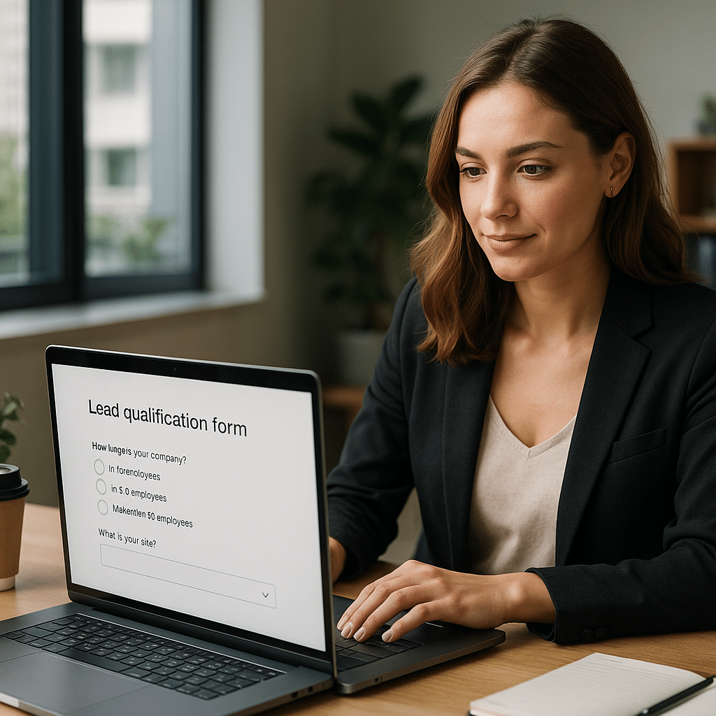 Visuel d’introduction sur Comment utiliser Typeform pour qualifier vos leads intelligemment