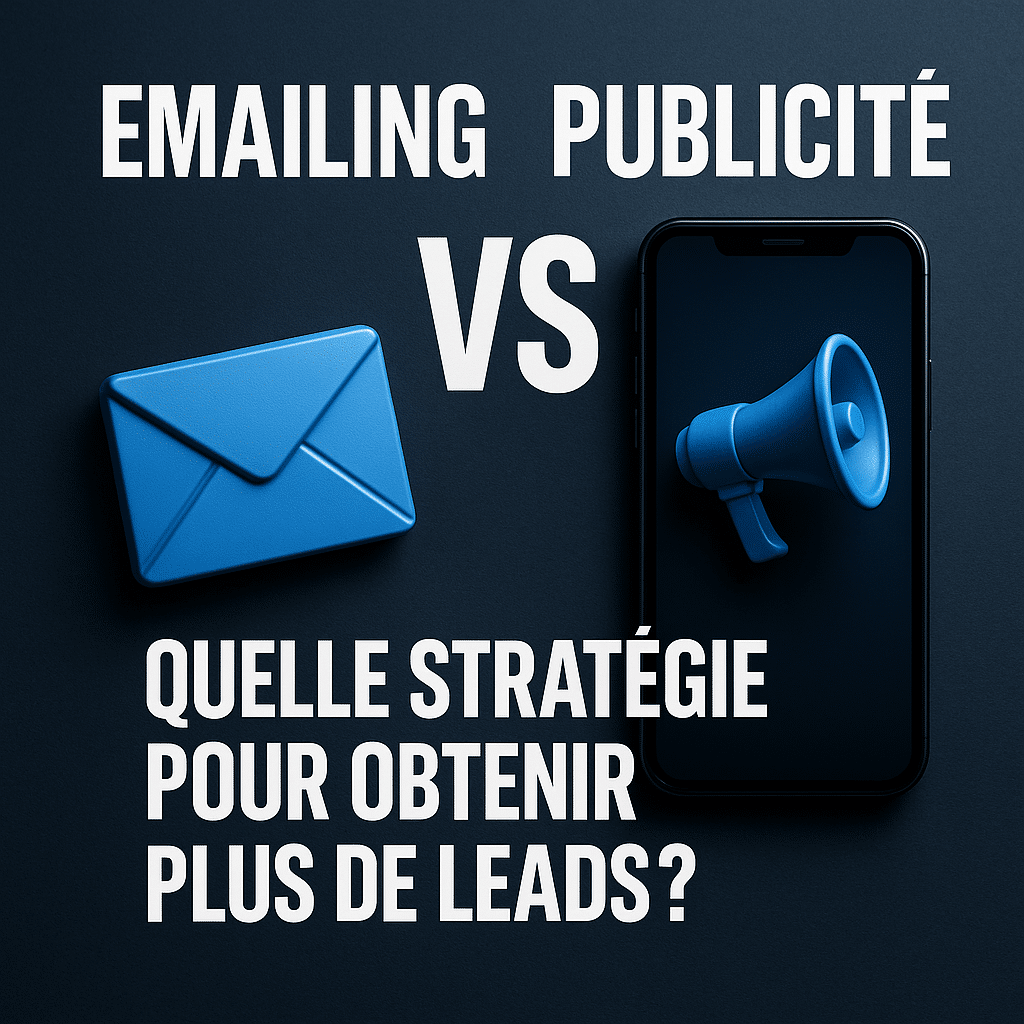 Illustration complémentaire de l’article sur Emailing VS publicité : quelle stratégie pour obtenir plus de leads ?