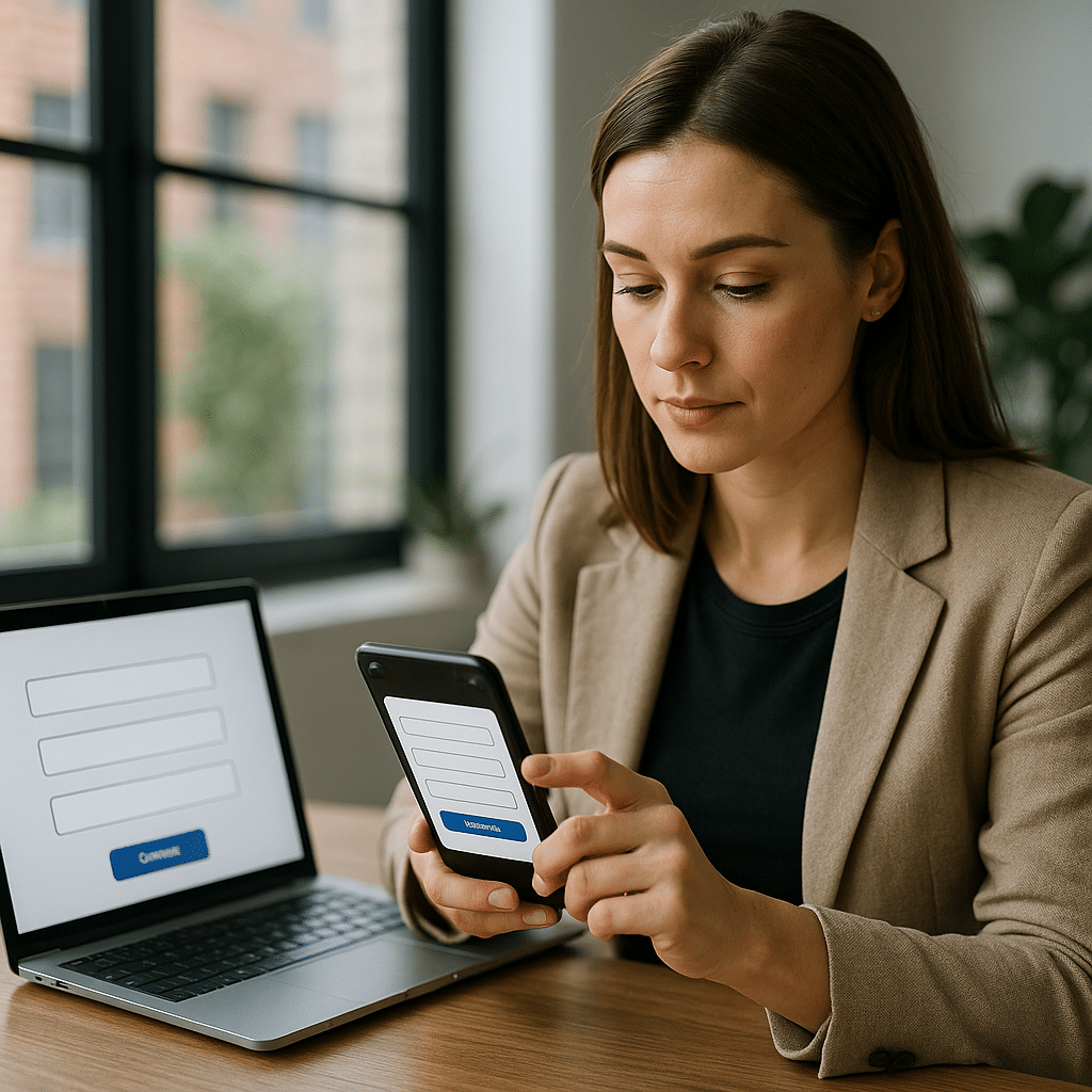 Visuel d’introduction sur Optimiser votre formulaire pour mobile : UX + conversion