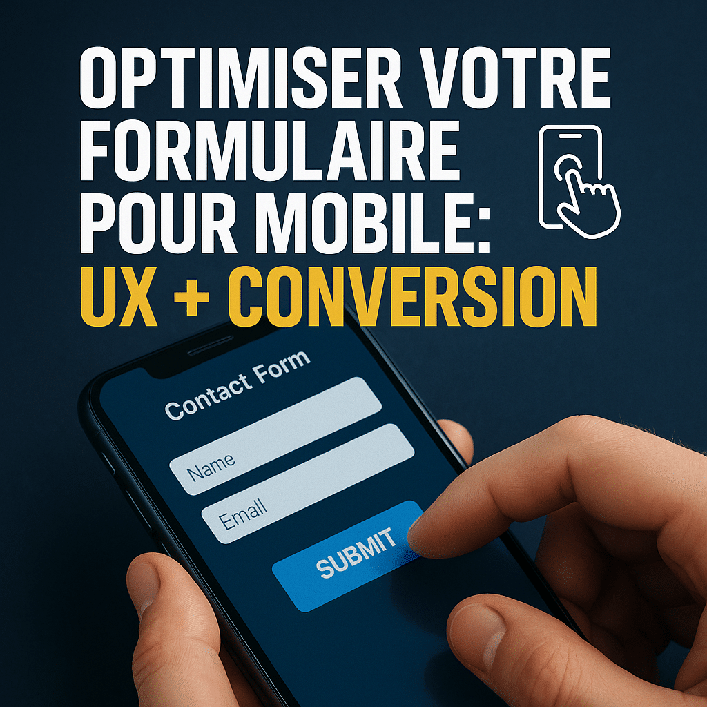 Illustration complémentaire de l’article sur Optimiser votre formulaire pour mobile : UX + conversion