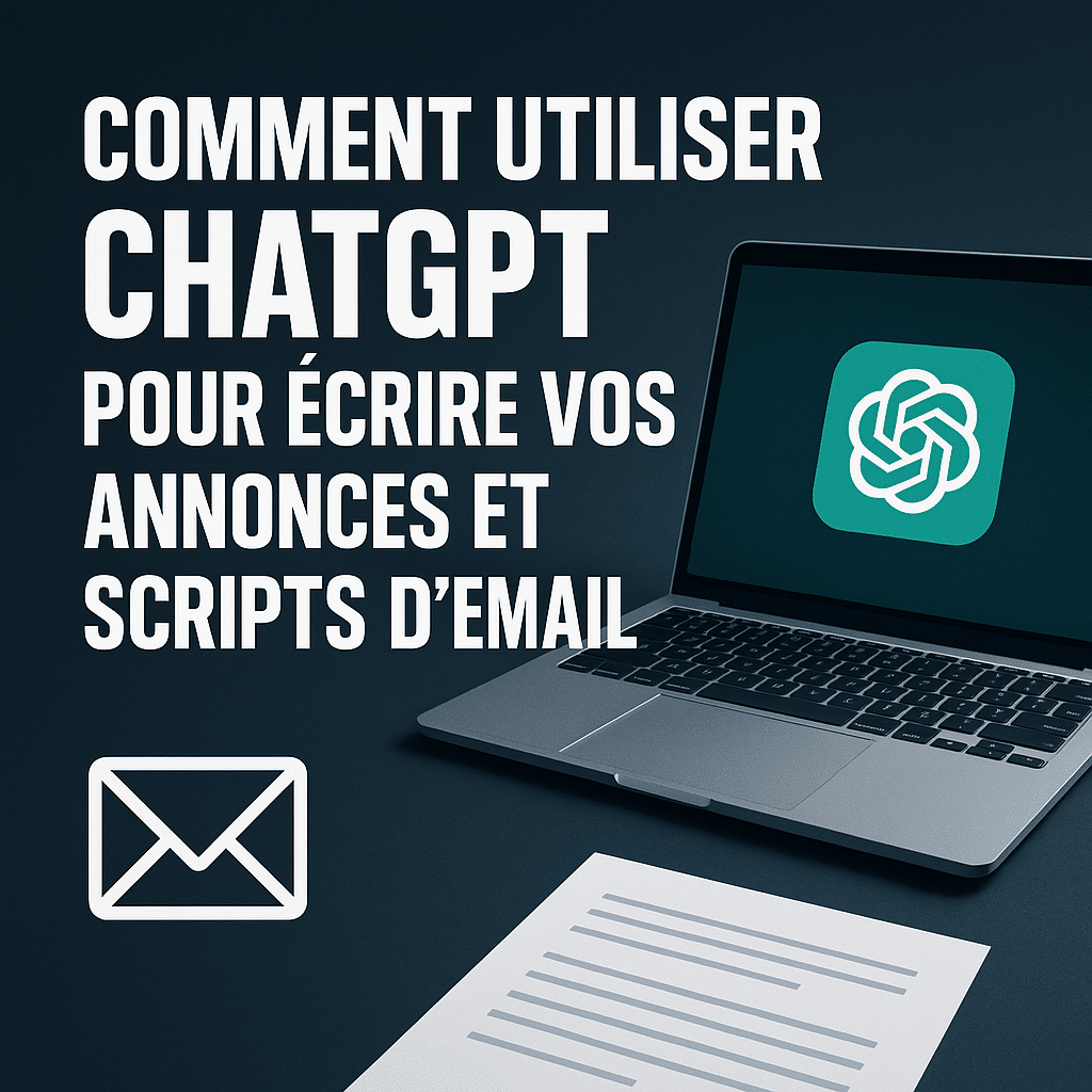 Illustration complémentaire de l’article sur Comment utiliser ChatGPT pour écrire vos annonces et scripts d’email