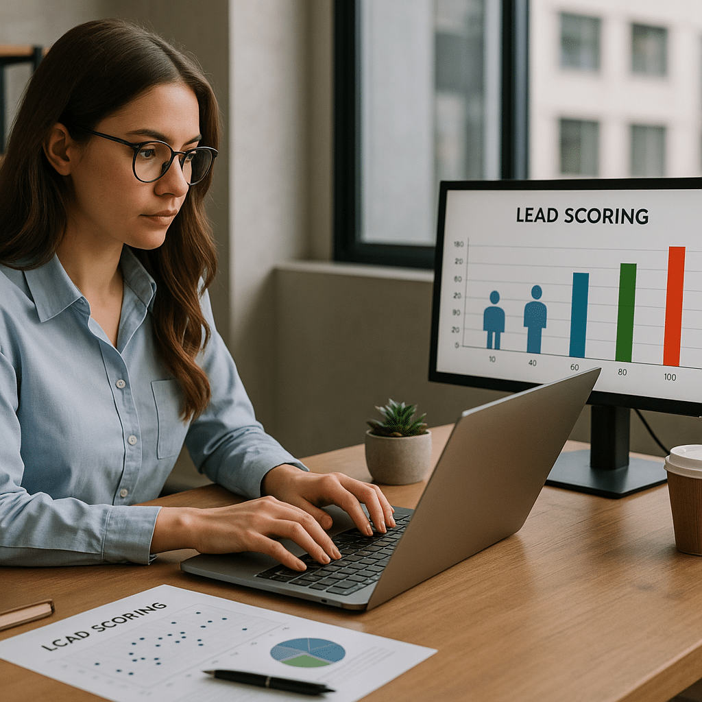 Visuel d’introduction sur Construire un système de lead scoring sans CRM complexe