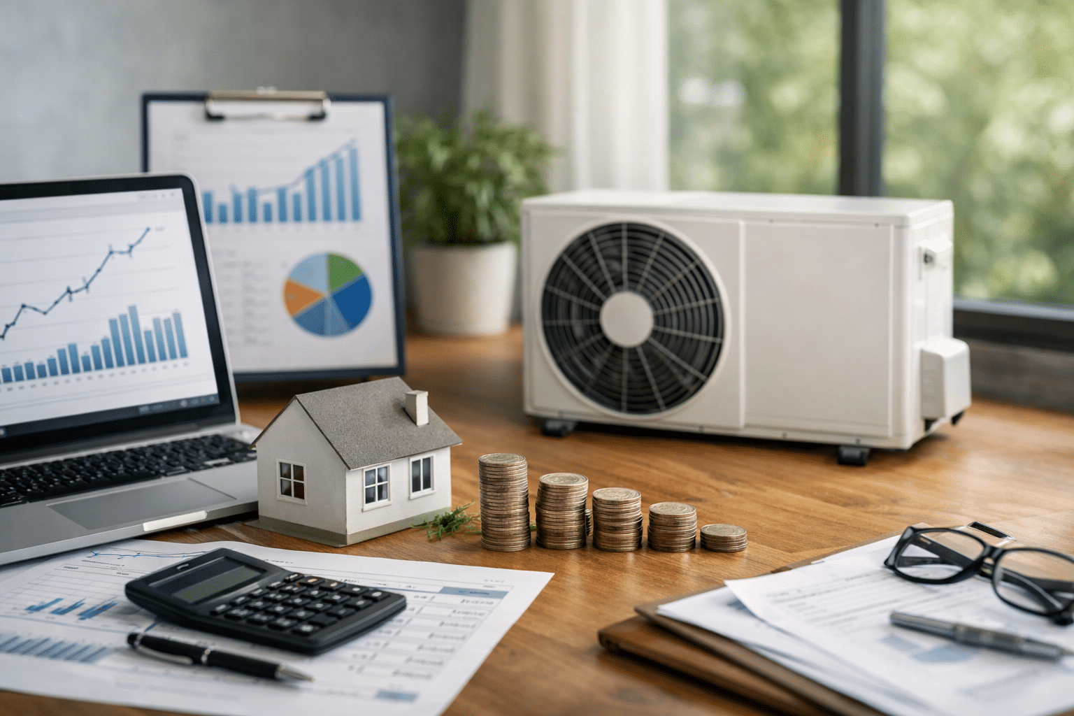Illustration ROI leads pompe à chaleur - guide complet