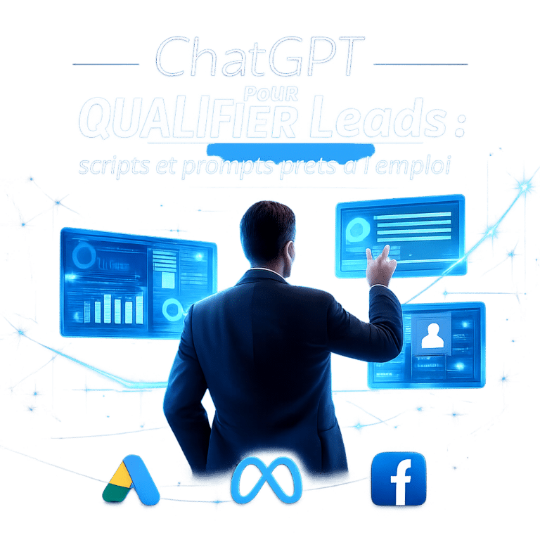 Illustration générée pour l’article : ChatGPT pour qualifier vos leads : scripts et prompts prêts à l'emploi