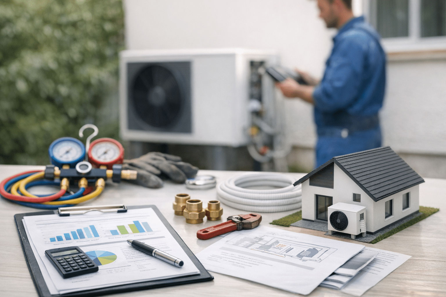 Illustration prix lead pompe à chaleur - guide complet