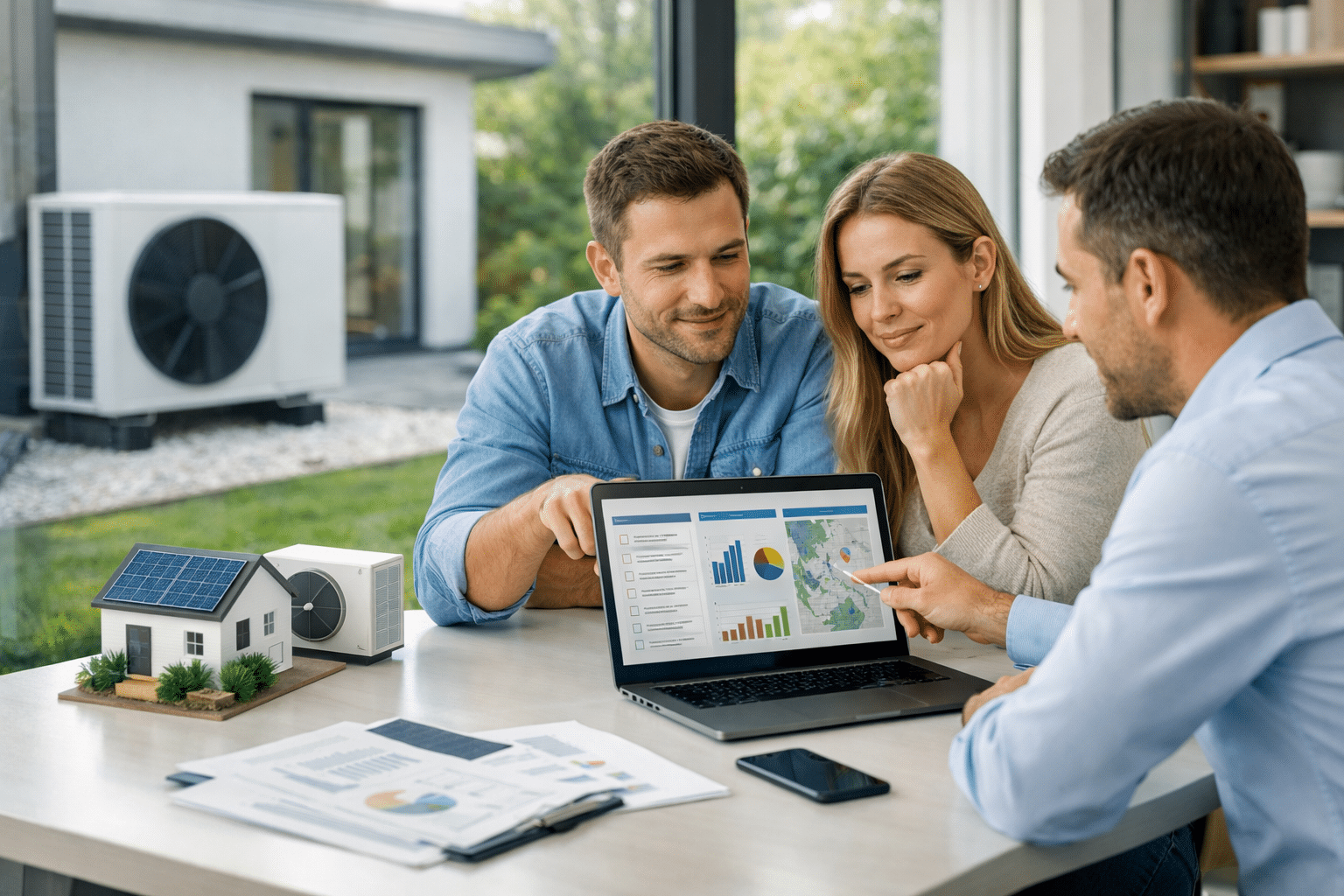 Illustration fournisseur leads pompe à chaleur - guide complet