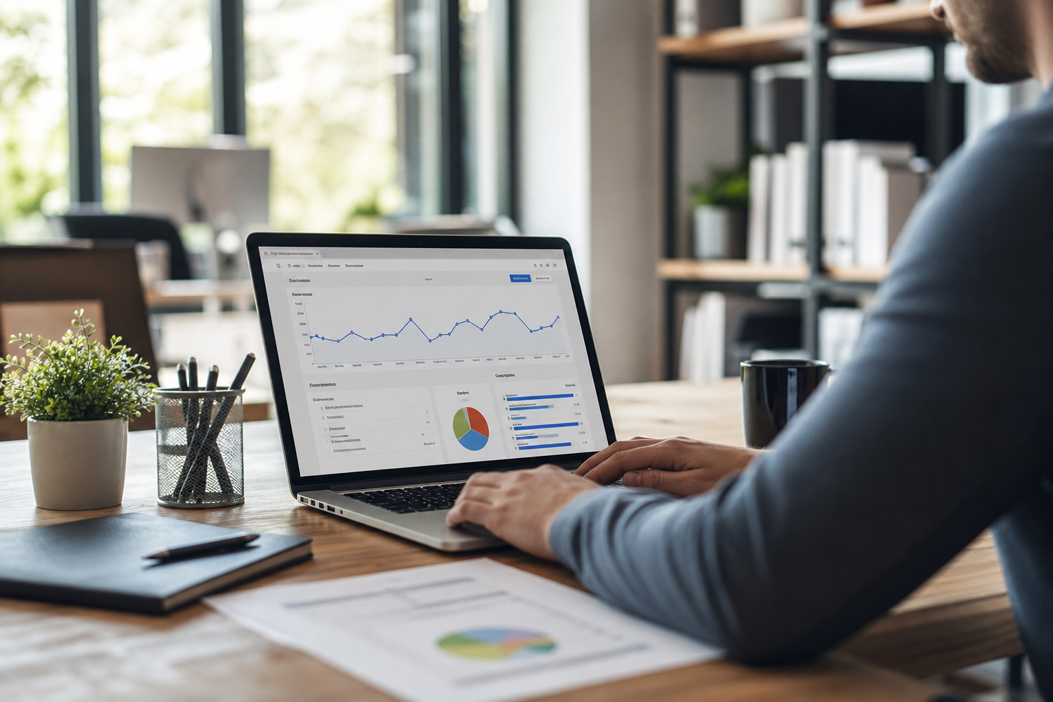Illustration leads rachat crédit Google Ads - guide complet