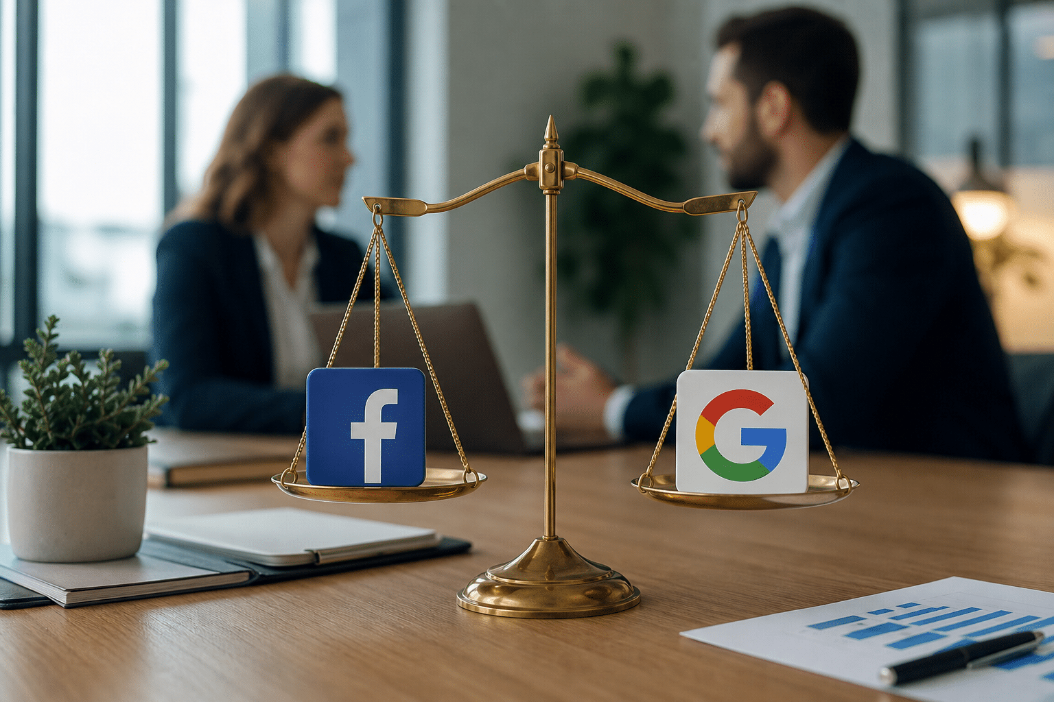 Illustration leads assurance Facebook Google - guide complet
