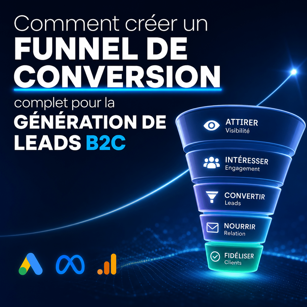 Comment créer un funnel de conversion complet pour la génération de leads B2C